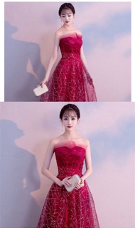 S-L❤性感亮片❤公主裙❤❤短款蓬蓬裙❤宴會婚紗小禮服