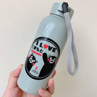 熊本熊 隨身水壺（玻璃瓶）