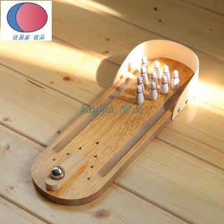 迷你 木製 保齡球Bowling 玩具 彈珠遊戲 手指保齡球 桌遊 益智 紓壓 趣味玩具