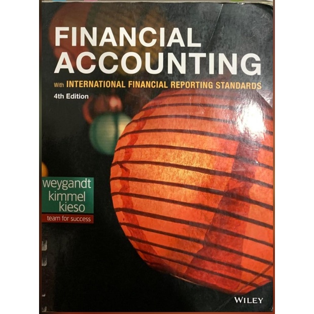 大一會計 financial accounting 4/e 9781119504306 財務會計