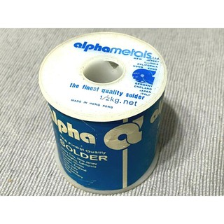 1公尺 - 早期 alpha 63-Sn 37-Pb 1.02mm 銲錫/焊鍚 絕版品