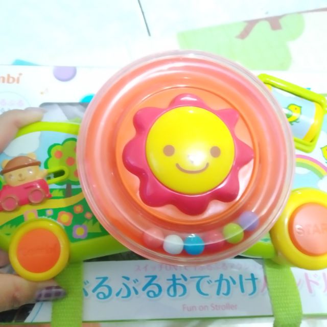 康貝combi 推車玩具 超級動物方向盤 蝦皮購物