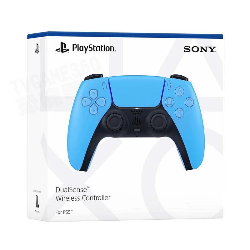 【二手商品】SONY PS5 原廠無線控制器 D5 DUALSENSE 藍牙 手把 星光藍 粉藍色 CFI-ZCT1G