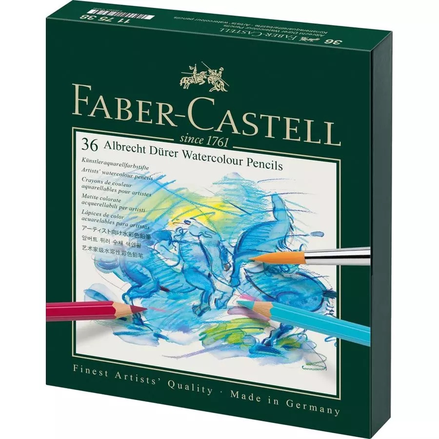 =小品雅集= 德國 Faber-Castell 輝柏 專家級36色 水性色鉛筆 精裝盒（117538）
