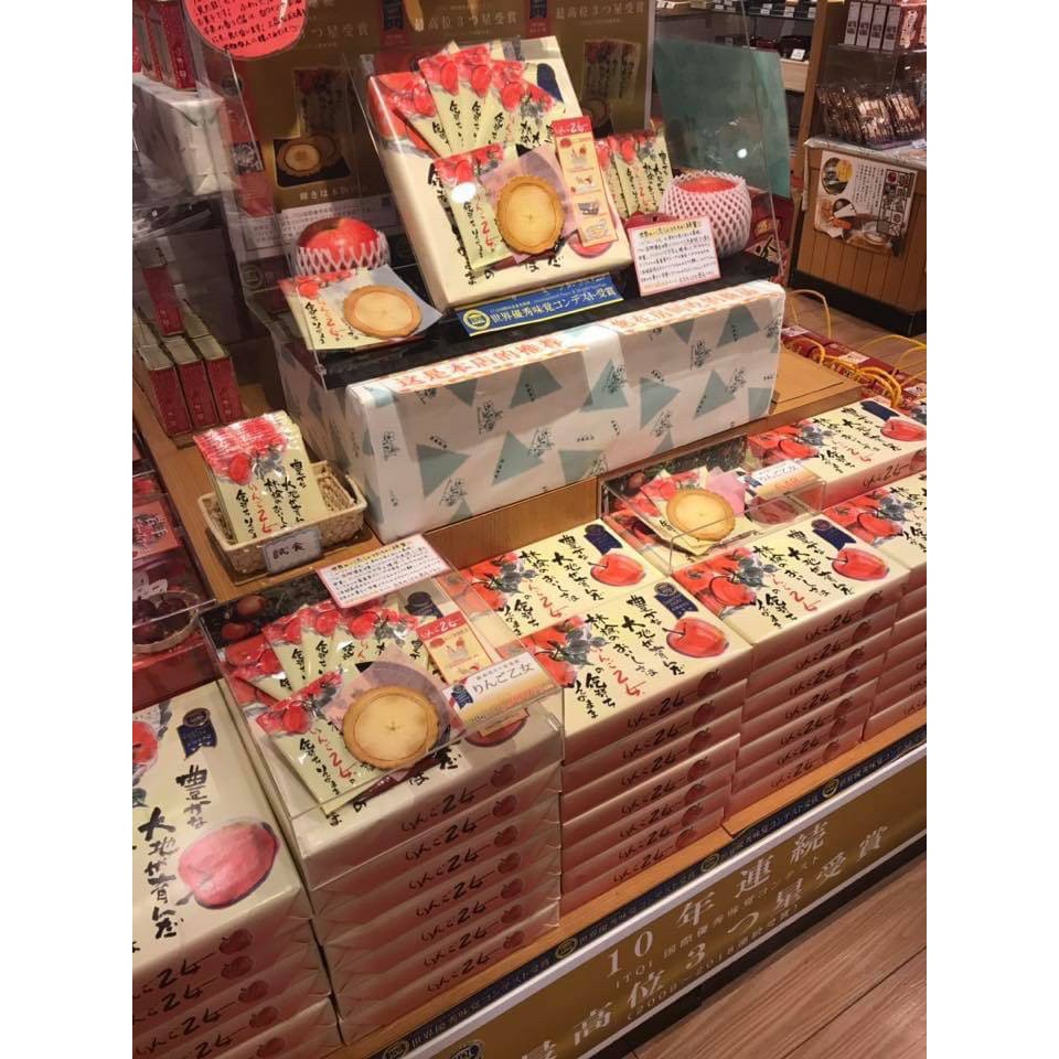 預購 日本空運 信州 乙女 蘋果餅乾片 10入 20入 伴手禮