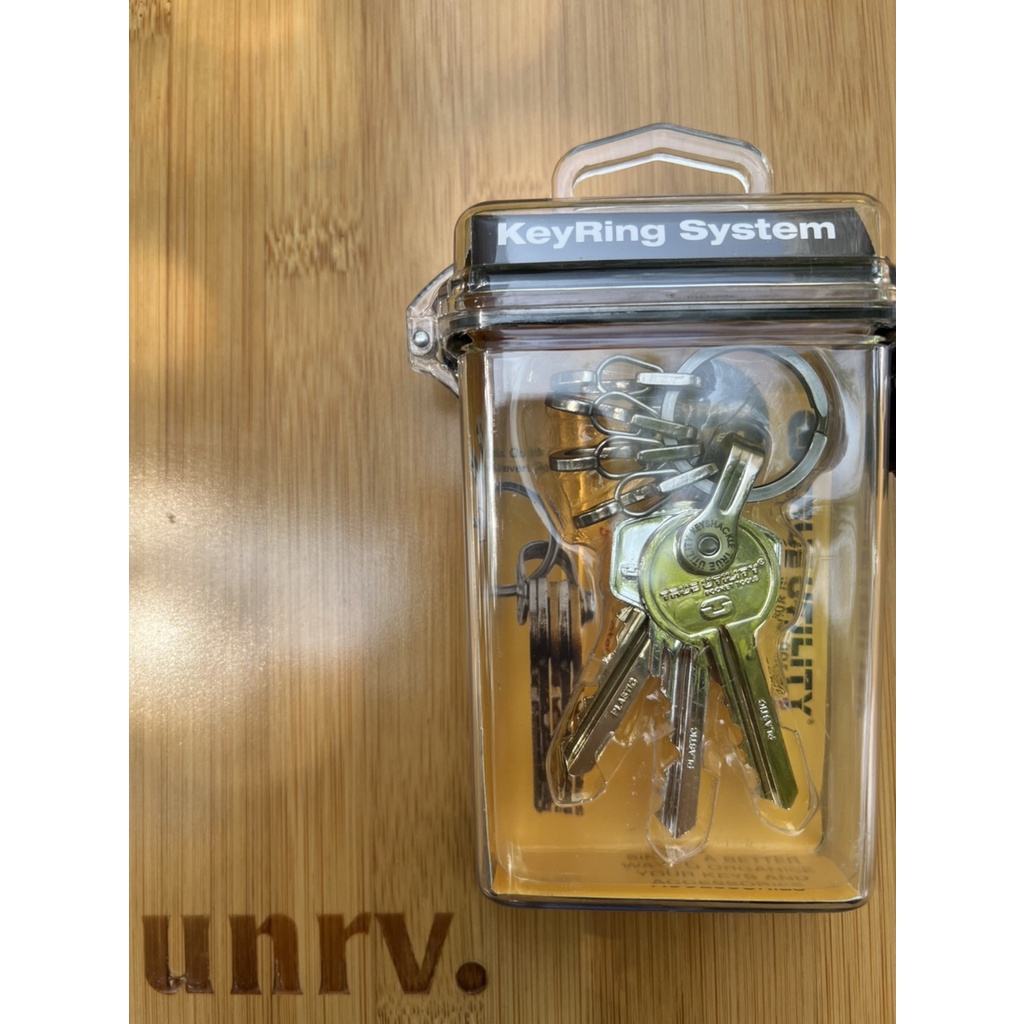 【UNRV. 綠大露營裝備】true utility keyring system鑰匙圈扣環組 小工具 五金 口袋型工具