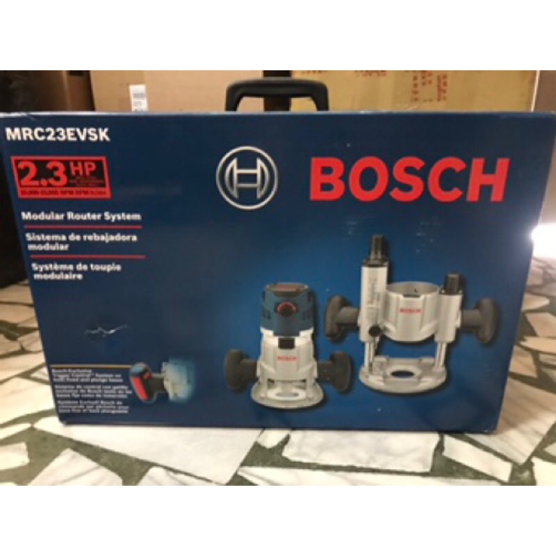 博世 Bosch 高階路達機 MRC23EVSK 非修邊機 MRC RT Router (現貨)