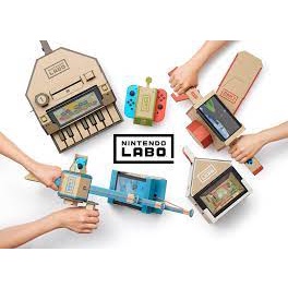 Nintendo Switch LABO任天堂實驗室Toy-Con 01 單遊戲片~日版，可支援中文 少玩狀況新