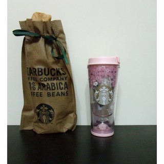 韓國星巴克 Starbucks 粉色櫻花隨行杯 櫻花夢幻水球隨行杯 355ml
