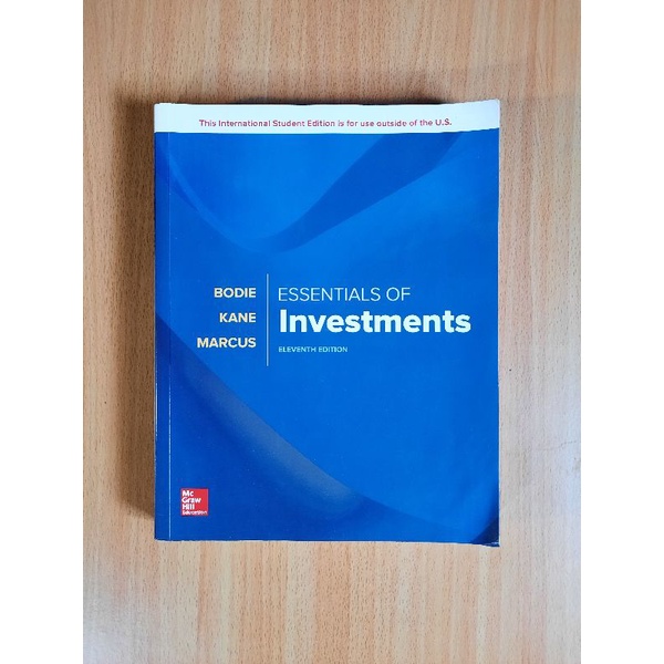 投資學 Essentials of Investments (11 Ed.)