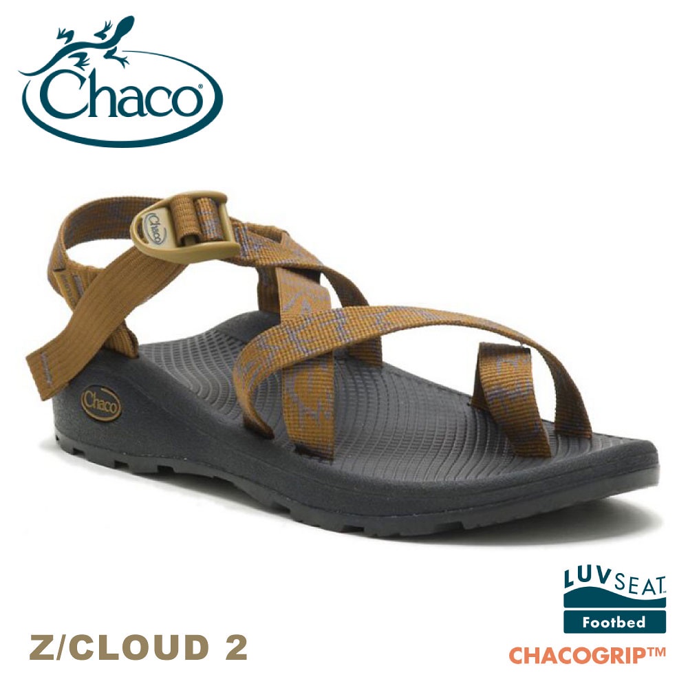 【CHACO 美國  男 Z/CLOUD 2夾腳款涼鞋《天際青銅》】CH-ZLM02HI34/運動涼鞋