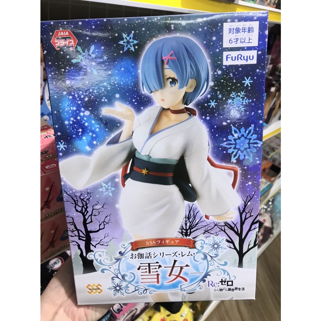 雷姆 雪女 模型 公仔 景品 Re:從零開始的異世界生活 Rem SSS 拉姆 FuRyu