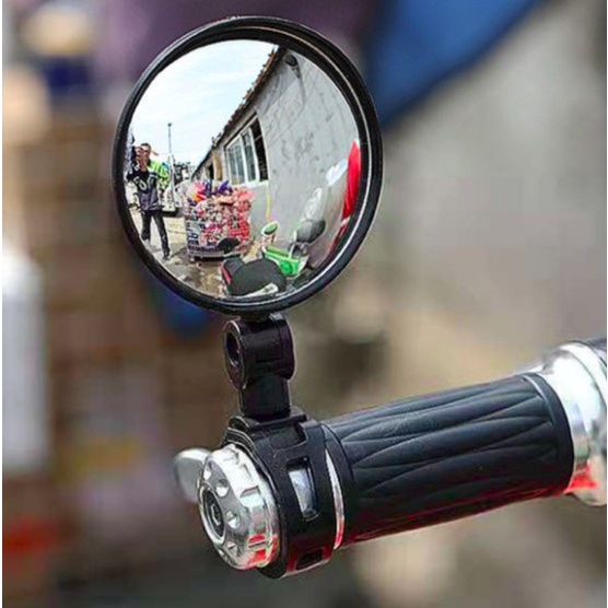 (現貨) 自行車 通用360度後視鏡 可旋轉反光鏡 電動車/摩托車/平衡車/滑板車