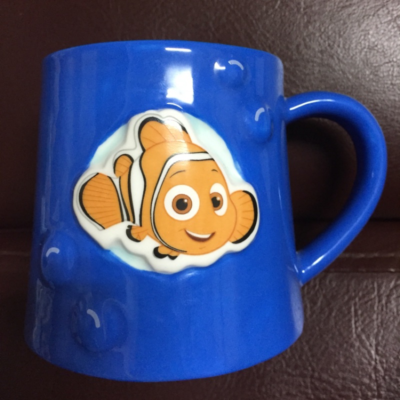Disney 正版nemo 尼莫與多莉馬克杯-pixar 皮克斯經典 海底總動員 多莉去哪兒 杯子-高質感瓷杯
