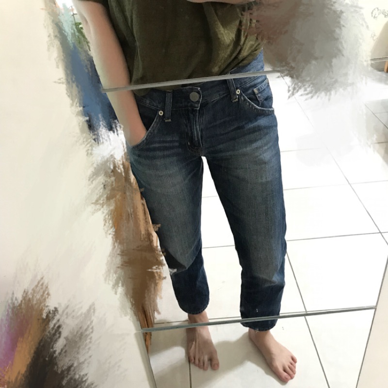 mom jeans uniqlo