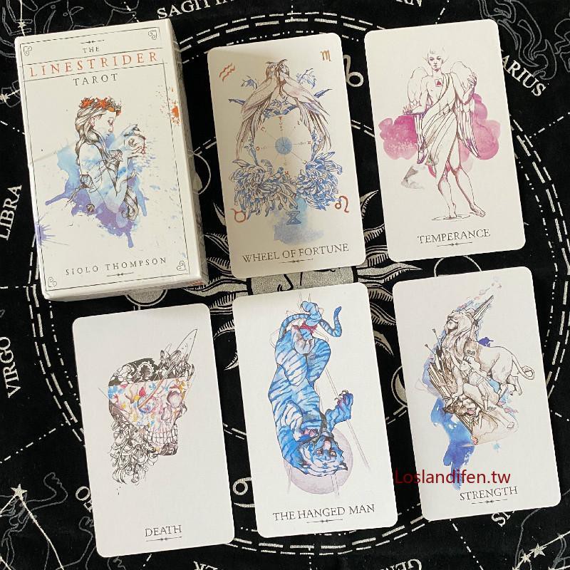 The Linestrider Tarot 行者塔羅牌英文定制占卜卡牌送牌袋