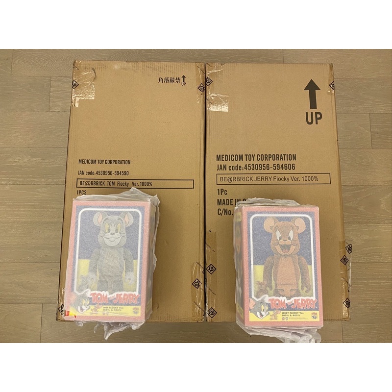 BE @ RBRICK TOM AND JERRY Flocky Ver. 1000%+500% (鼠貓)