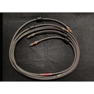 現貨美國進口Monster Cable怪獸2米無氧銅發燒線雙消磁環RCA音頻線訊號線急用勿選7-11取貨付款4-6天