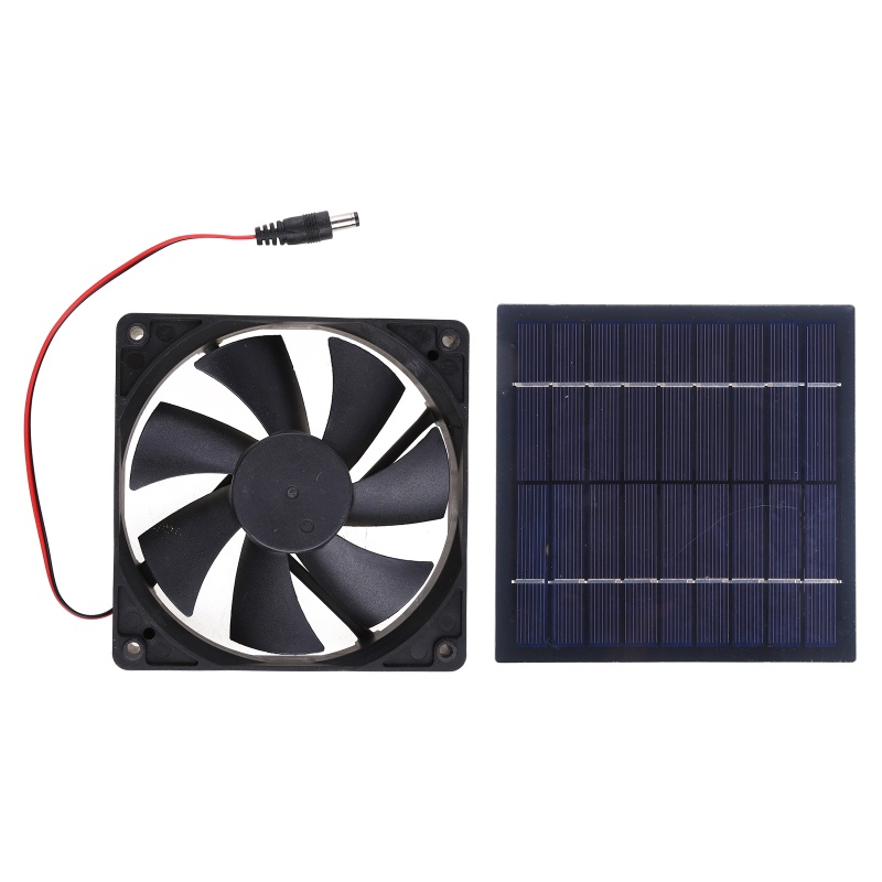 Pcf * 太陽能排氣扇太陽能電池板動力風扇, 可安靜地冷卻, 通風排氣