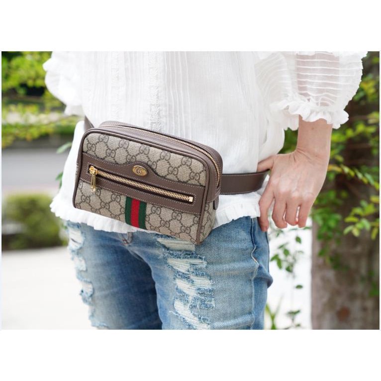 gucci ophidia gg supreme belt bag