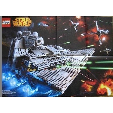 LEGO 樂高 海報 STARWARS星際大戰系列 AT-AT 75054 雪地戰機 75049