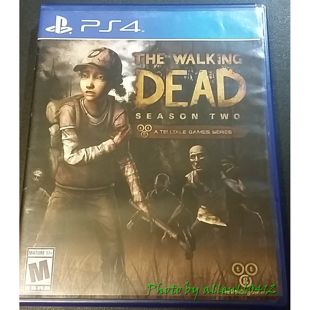 中古ps4 陰屍路第二季美版英文 蝦皮購物