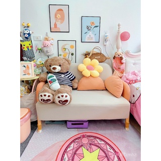 【❀高品質❀】~工廠直銷北歐布藝沙發小戶型客廳簡約現代出租房臥室服裝店雙人三人小沙發