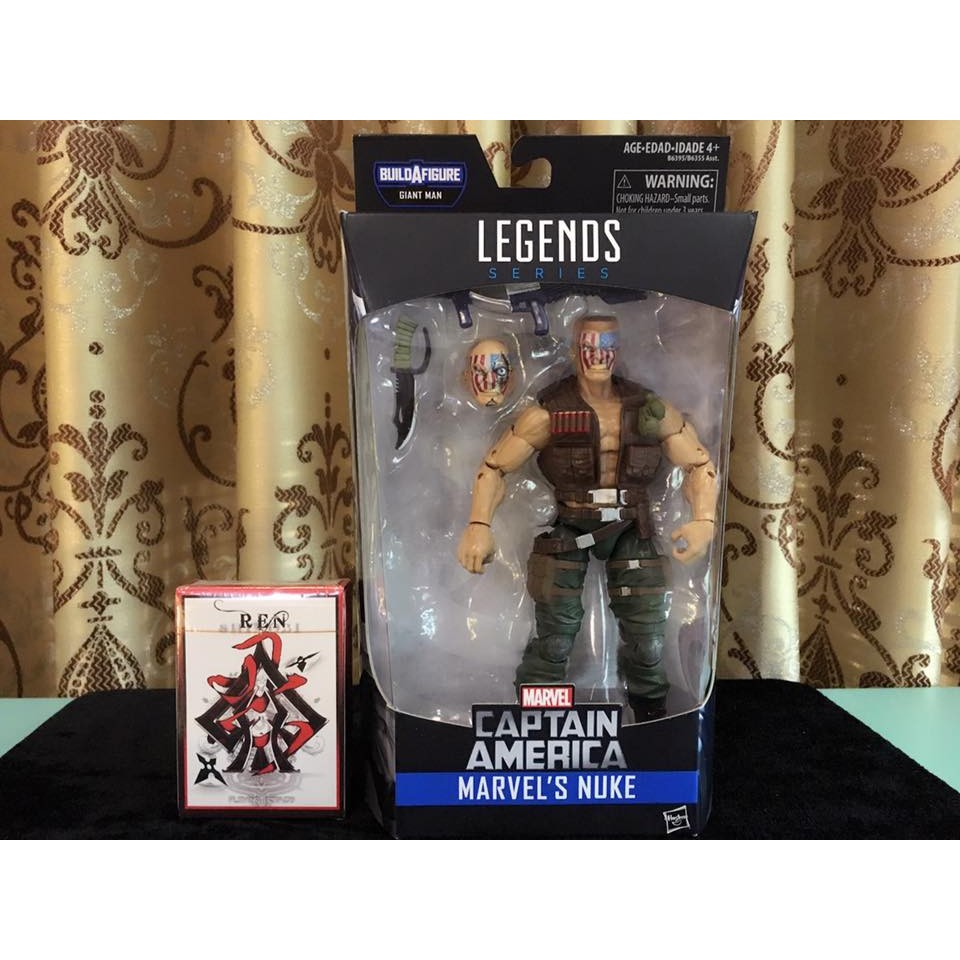 (11月現貨) Marvel Legends 漫威傳奇6吋 美國隊長3 英雄內戰 核彈 Nuke 弩克 不含BAF