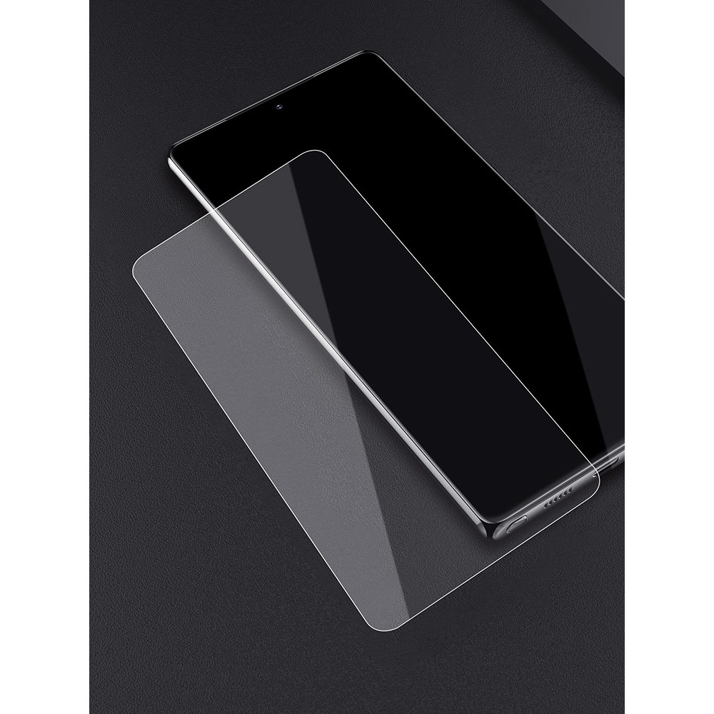 華碩Zenfone7 Pro鋼化玻璃膜ZS670KS電鍍防指紋ZS671KS手機保護膜