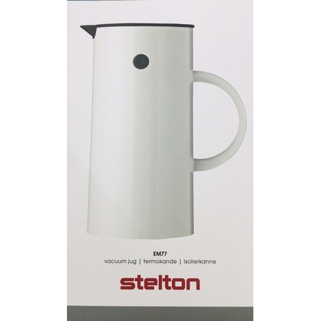 全新轉售 丹麥🇩🇰 stelton 啄木鳥真空保溫壺 白色 0.5L