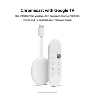 Chromecast with Google TV 四代 電視棒 GA01919-US