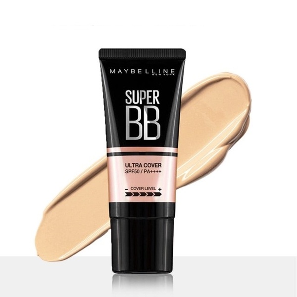 【紅綠蘋果】【MAYBELLINE 媚比琳】純淨礦物極效幻膚BB凝露 升級版 SPF50 30ml 效期2025