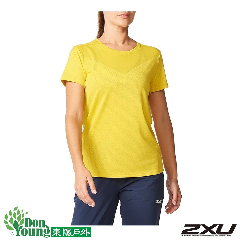 【2XU】女 LIGHT SPEED TECH高階運動短袖  2XWR6517ASULSUF