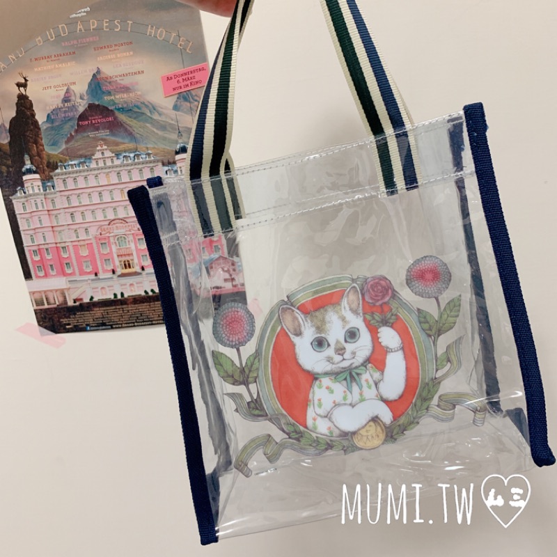 ！實拍！樋口裕子 日雜 贈品 SPUR Yuko Higuchi 貓咪 透明 托特包 購物袋 便當袋 gucci 盒玩