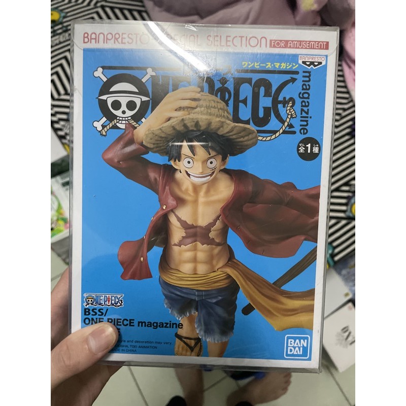 白證代理版海賊王魯夫草帽海賊旗旗子one Piece Magazine Figure 景品公仔 蝦皮購物