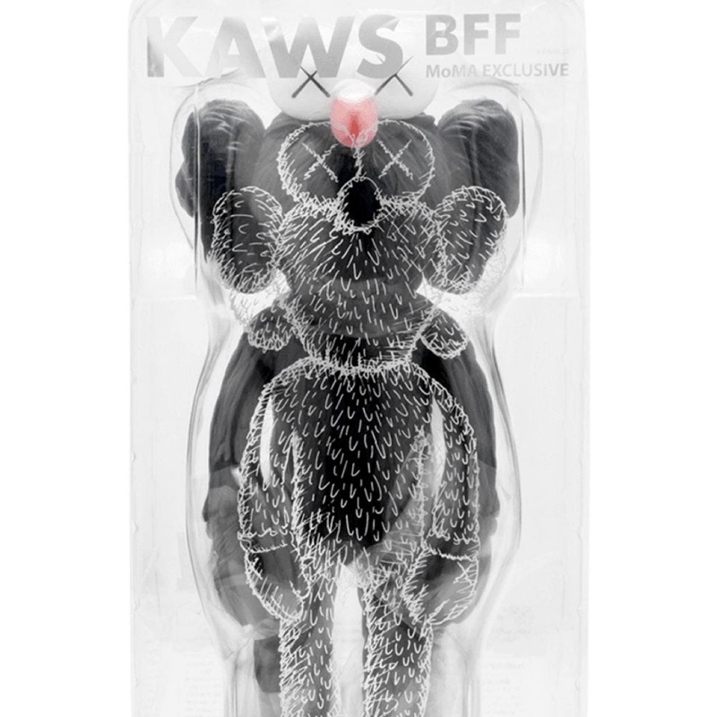 KAWS-BFF-實貨實拍-自己收藏-正品黑色出售讓藏