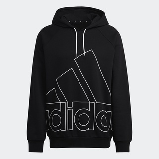 ADIDAS 男 內刷毛 長袖帽T M BIG LO HD FL 大LOGO- HB5089