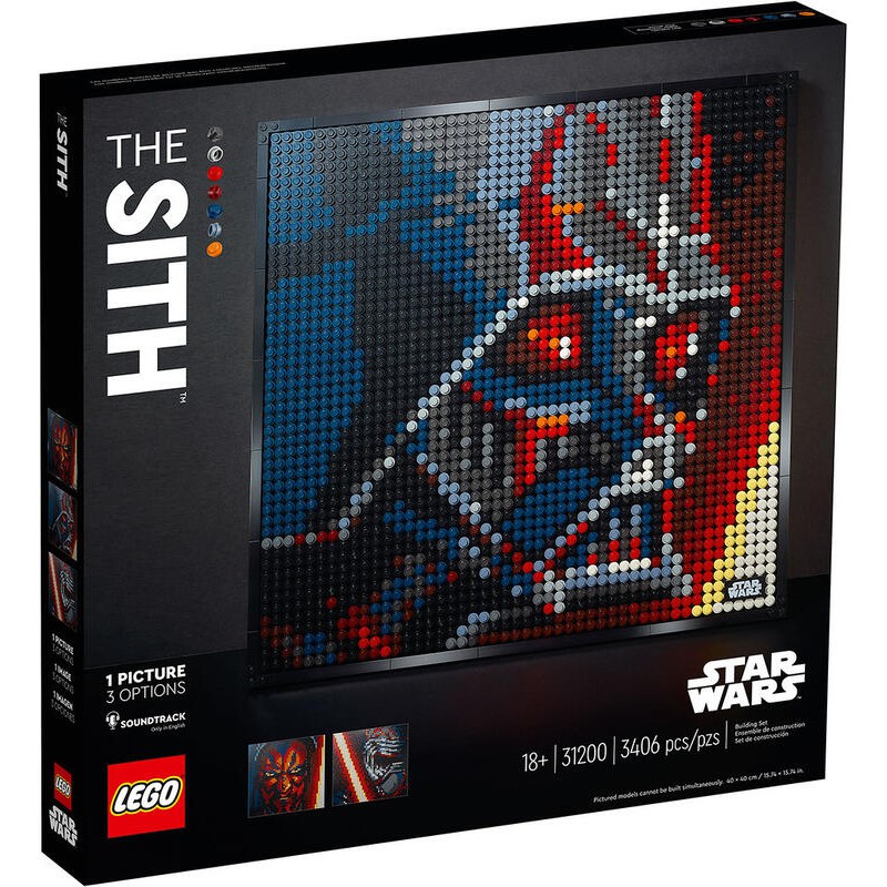 【台南 益童趣】LEGO 31200 藝術系列 Star Wars™ The Sith™