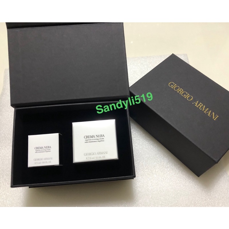 GIORGIO ARMANI 🔥亞曼尼 黑曜岩新生奇蹟乳霜 經典版 2件組禮盒(15ml+5ml)