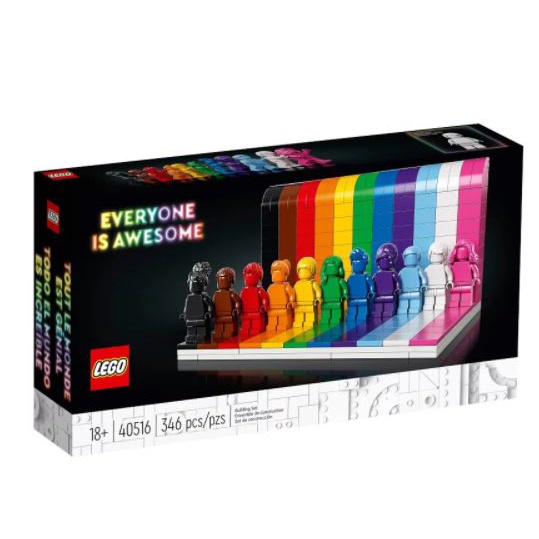 LEGO 40516 彩虹人 每一個人都很讚（現貨 )