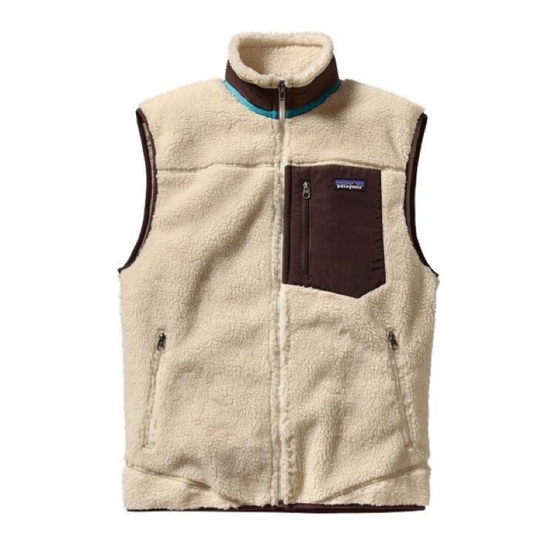 Patagonia retro-x vest 米白色刷毛背心 男女可穿