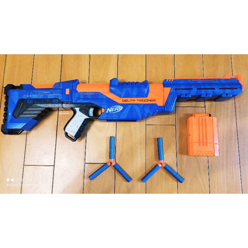 Nerf 孩之寶 原廠正版  DELTA TROOPER 三角洲騎兵 ELITE 精英系列 發射器 軟彈槍 玩具槍