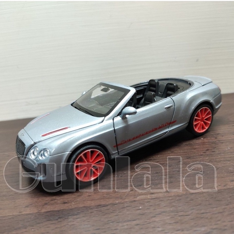 Bentley Continental GT ISR 1/32模型車 敞篷賓利 SUPERSPORTS roadster