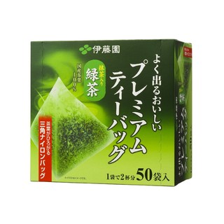 日本 伊藤園綠茶立體三角茶包 50入