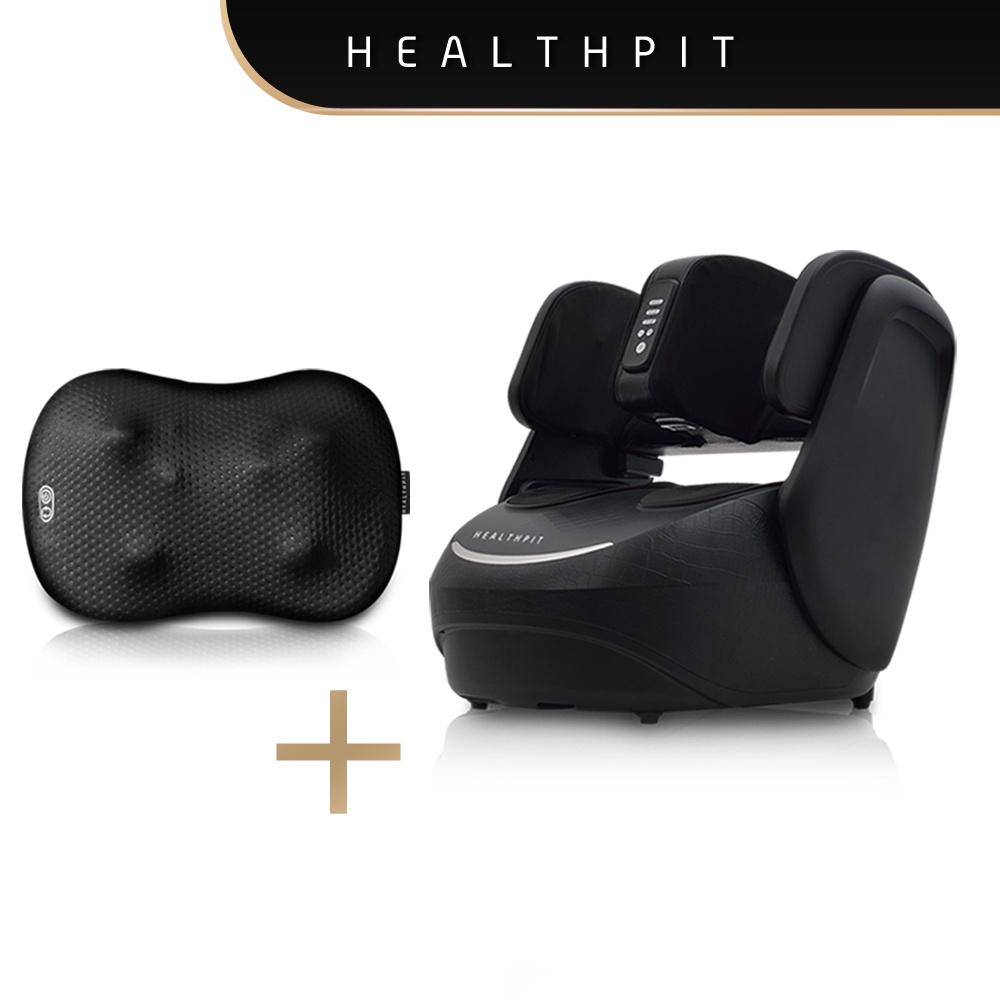 HEALTHPIT 雙手感揉捶按摩枕 HH-533 + MySecret 美腿按摩機 HF-666