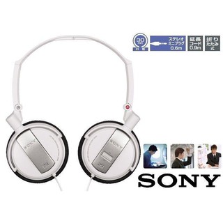 SONY MDR-NC7頭戴式 降噪87%立體聲耳機,折疊旋轉設計,監聽耳罩式 半罩式耳機,iPHONE,9成新~近全新