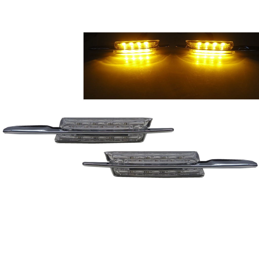 ﻿卡嗶車燈 適用於  BMW 寶馬 3-Series E90/E91/E92/E93 2004-2013  LED 側燈