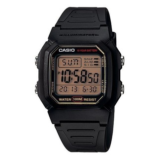 【八度空間】CASIO W-800HG-9A 兩地時間、10年電力、100M防水
