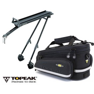 【思購易】TOPEAK ROADIE RACK公路車C夾後貨架+RX TrunkBag DXP後貨袋TA2403-B