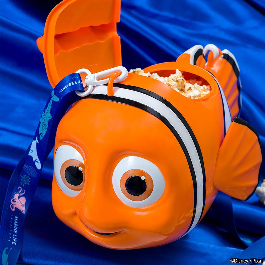 預購 快速出貨  東京迪士尼 限定 日本迪士尼 限定 海底總動員 尼莫 造型 尼莫造型爆米花桶